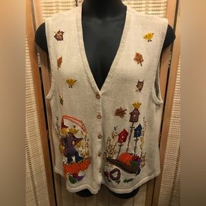 14 - Autumn Sweater Vest size 22W-24W